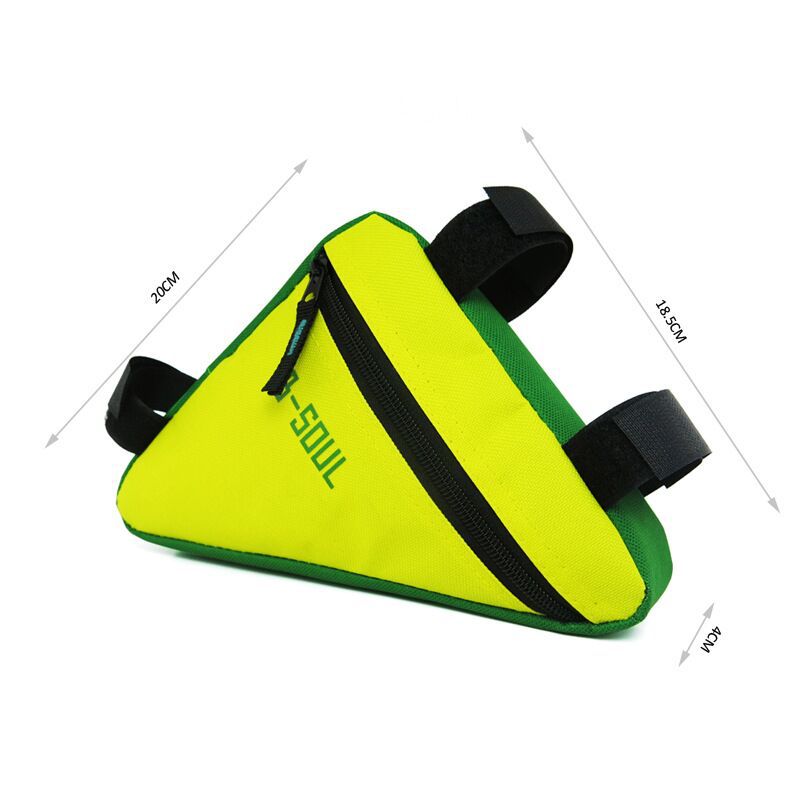 Tool Kit Saddle Bag with Triangle Storage Pouch