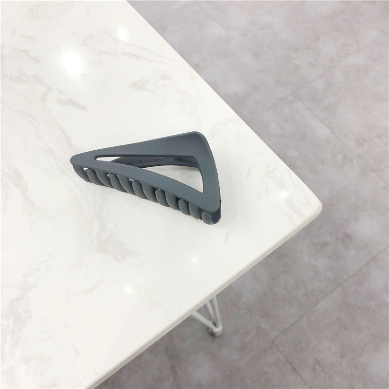 Triangular Geometric Hair Clip - Retro Ins Style