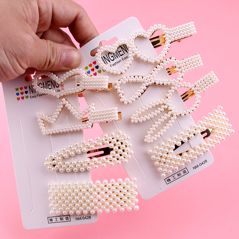 Pearl Hair Clip for Girls - Trendy Side Hairpin
