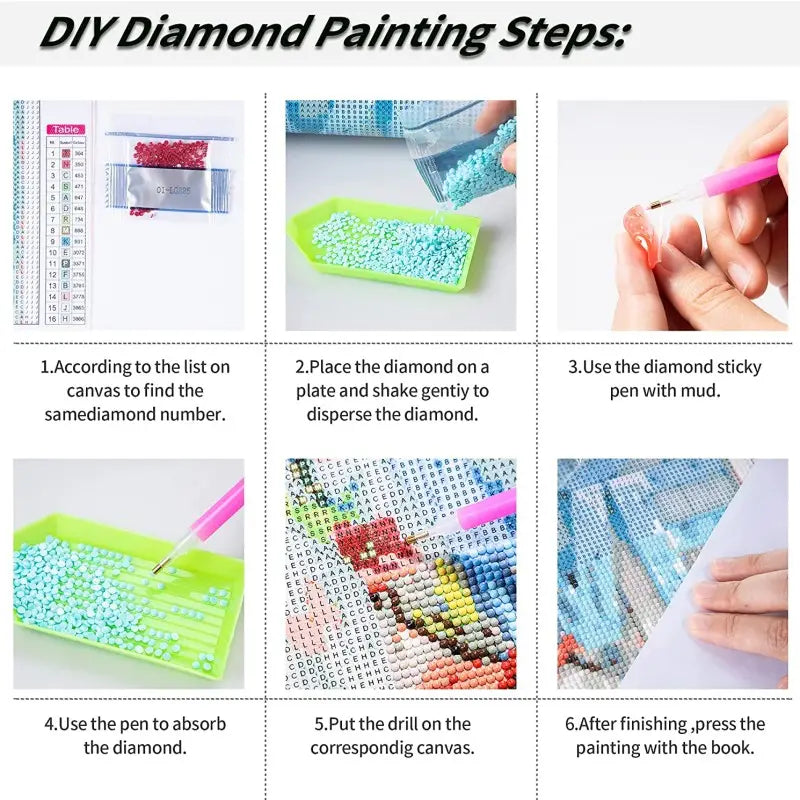 5D Diamond Painting of Vase Flowers for Living Room Decor