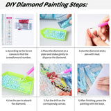 5D Diamond Painting of Vase Flowers for Living Room Decor