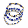 Women's New Eye Beads Bracelet Set