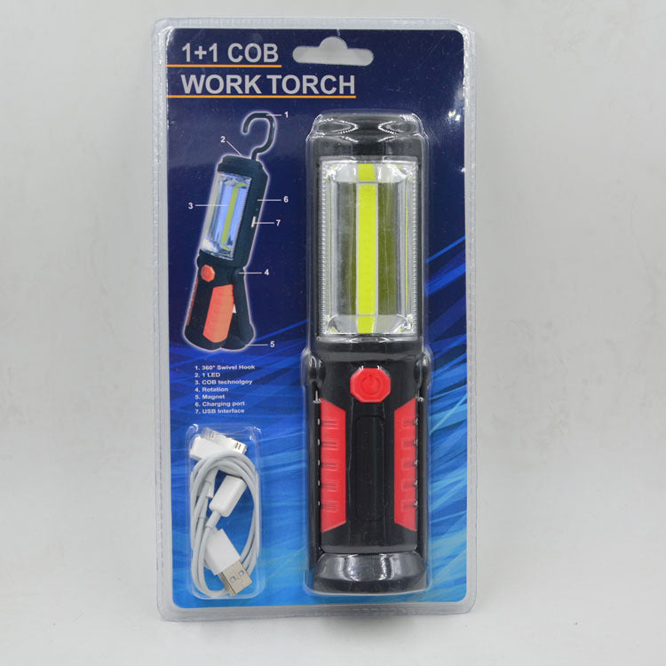 USB Rechargeable Car Repair LED Work Light with Magnet