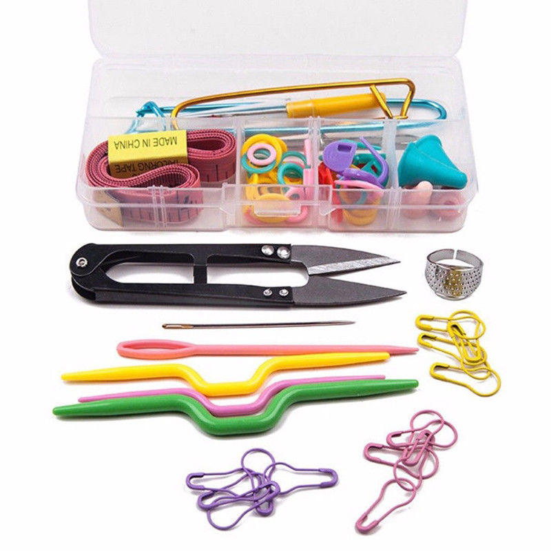 Home Scissors Storage Set with Crochet Hook Accessories