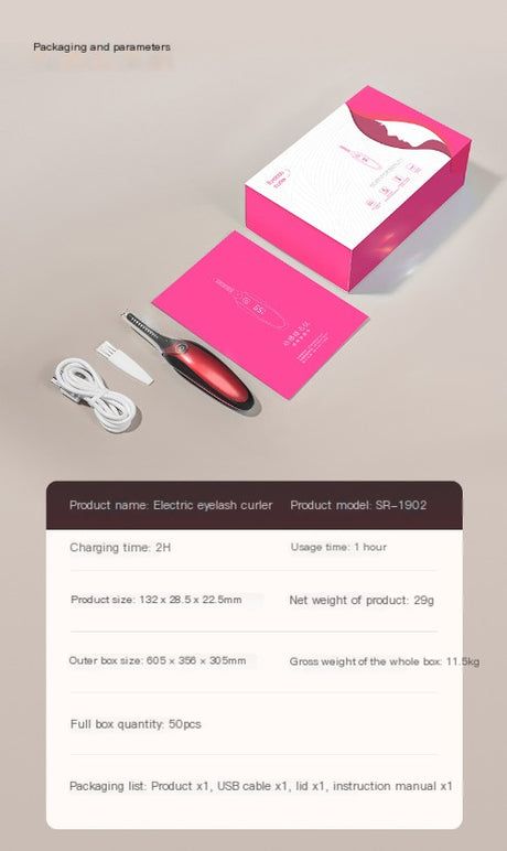 Electric Eyelash Curler Beauty Tool