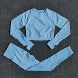 High Waist Yoga Pants Set