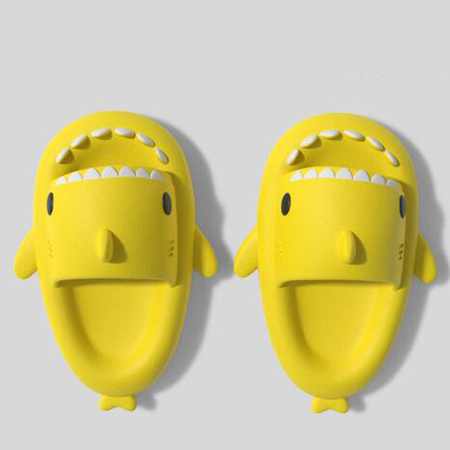 Cartoon Shark Summer Slippers for Kids and Toddlers