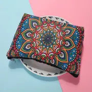 Vintage Waterproof PU Travel Makeup Cosmetic Bag Organizer