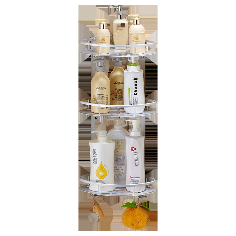 Bathroom Storage Rack, Space Saver Triangle Shelf