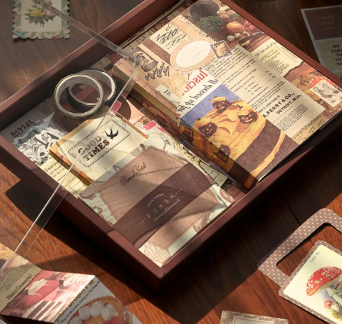 Retro Stationery Gift Box Set