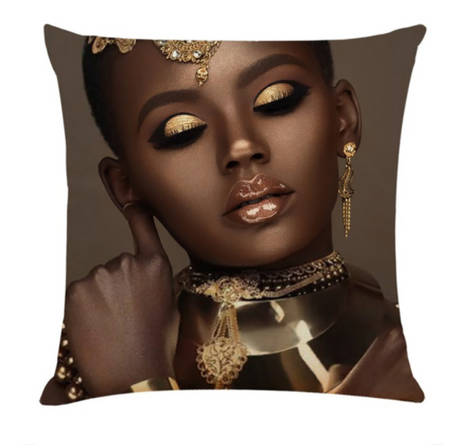 Elegant Sofa Pillow Cover for Beauty Salon Decor