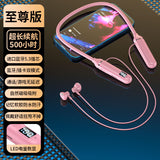 Wireless Neckband Bluetooth Headphones with Battery Display