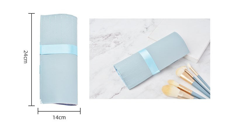 Portable Waterproof Makeup Brush Organizer Storage Case