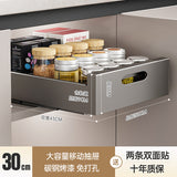 Pull-Out Storage Rack for Kitchen Drawer Organizer