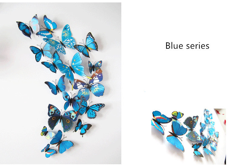 3D Butterfly Wall Stickers for Home Decor (12 Pack)