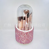Diamond Makeup Brush Set - 10/12 Pcs Ultra Soft Tools