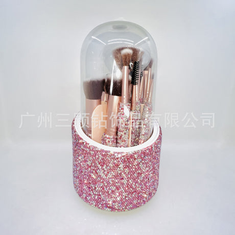 Diamond Makeup Brush Set - 10/12 Pcs Ultra Soft Tools