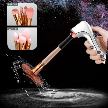 Electric Makeup Brush Cleaner and Washer Device