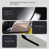 PET Satin Storm Gray Car Wrap Film for Motorcycles
