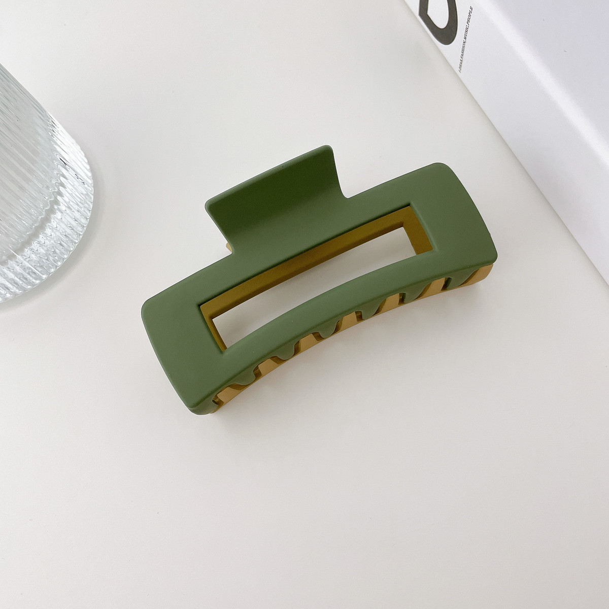 Two-Tone Acetate Hair Clip