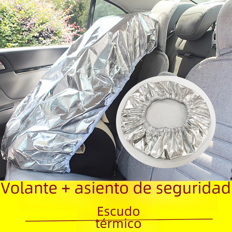 Car Interior Child Safety Seat Cover with Sunshade Shield