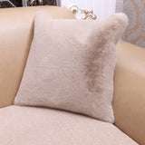 Home Short Hair Decorative Pillow Cover
