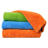Microfiber Double-Sided Car Wash Towel for Cleaning