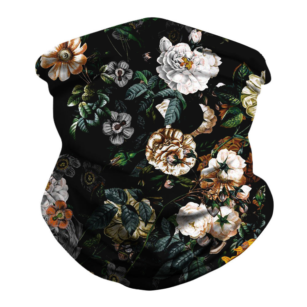 2020 Skull Pattern Multifunctional Outdoor Sports Scarf