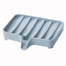 Creative Plastic Soap Dish With Drainage Design