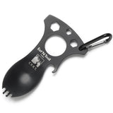 Outdoor Multi-Tool Camping Gear with Spoon, Fork, Opener