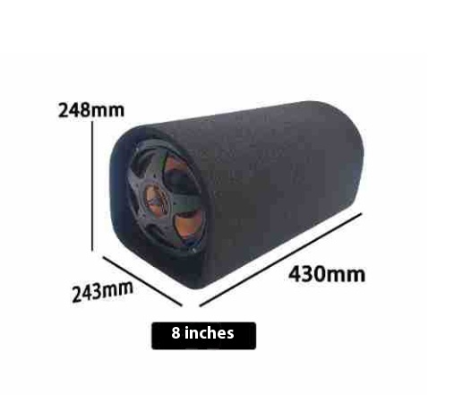 High Power Car Subwoofer Tunnel-Shaped Audio (6", 8", 10", 12") - 50W/70W
