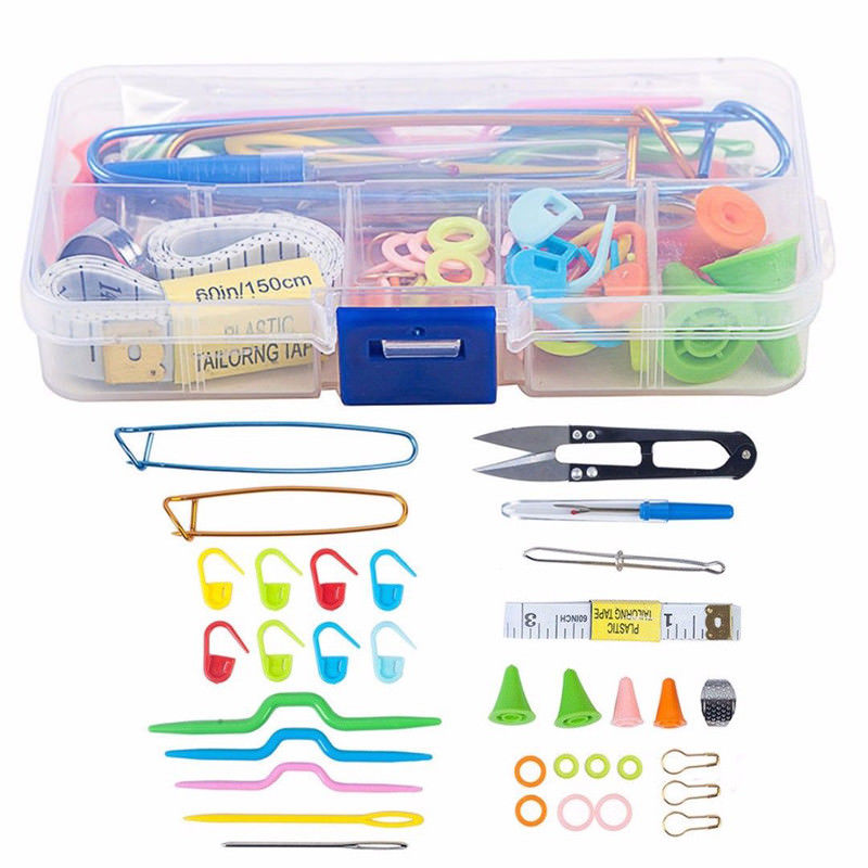 Home Scissors Storage Set with Crochet Hook Accessories