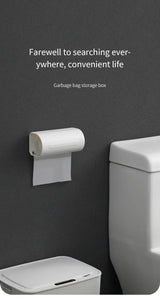 FaSoLa Kitchen Garbage Bag Storage Box - No Punching Needed