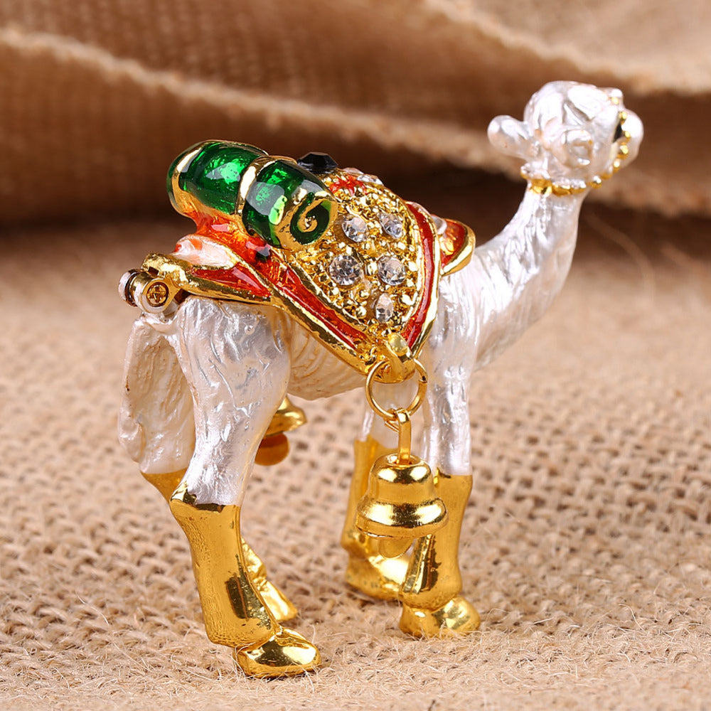 Camel Figurine Jewelry Box - Home Decor Gift