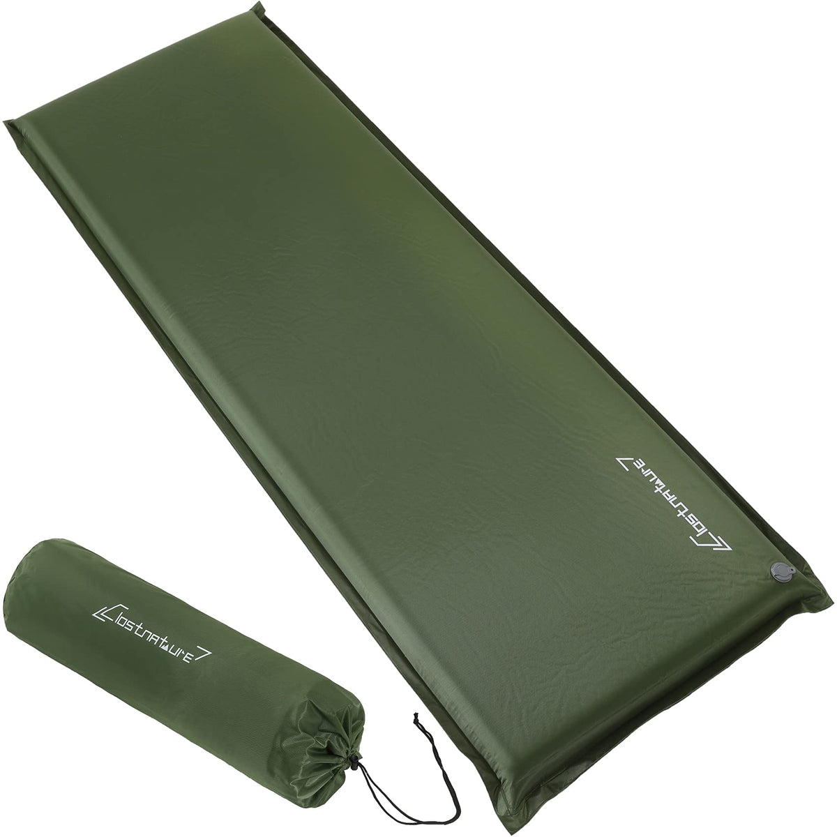 Clostnature Self Inflating Sleeping Pad for Camping - 1.5/2/3 inch Camping Pad Lightweight Inflatable Sleeping Mat for Backpacking Compact Ultralight Foam Camping Air Mattress for Tent Hammock