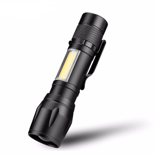 Mini Portable COB LED Flashlight with Aluminum Alloy