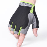 Winter Half-Finger Cycling Gloves