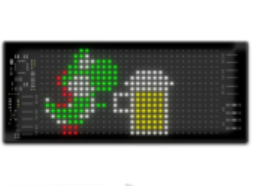 RGB LED Flexible Car Advertising Screen