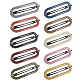 Lawie 10 Pack Acrylic Plastic Rectangle Hollow Candy Colorful Delicate Hair Clips Bun Fork Pins Snap Barrettes Grips Hairpins Hair Holder Styling Accessories
