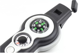Multi-Functional Survival Whistle for Outdoor Camping