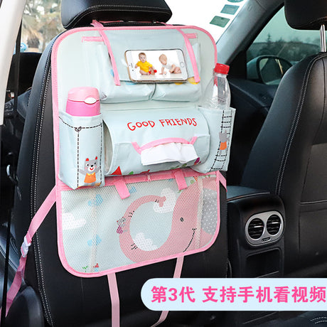 Creative Cartoon Car Seat Back Storage Organizer Bag