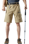Men's Quick-Dry Multi-Pocket Hiking Cargo Shorts