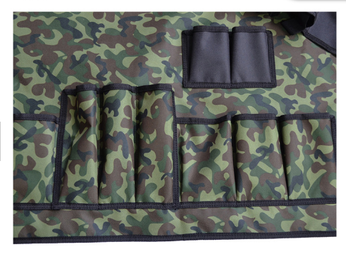 Outdoor Camouflage BBQ Apron and Camping Set
