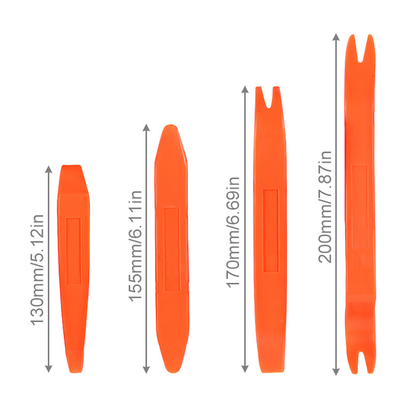 Orange Plastic Auto Dismantling Tool Kit for Car Audio