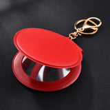 Candy Color Portable Foldable Round Makeup Mirror