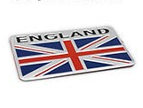 Metal National Flag Car Stickers for Vehicle Decoration