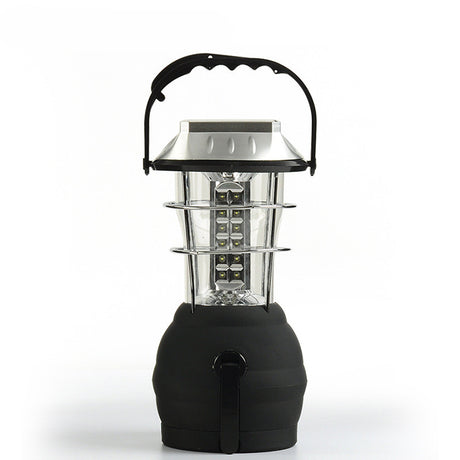36 LED Outdoor Solar Camping Lantern with USB and Hand Crank