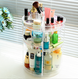 Acrylic Rotating Makeup Organizer Storage Rack