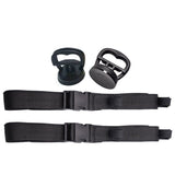 Universal Black Fishing Rod Straps for Car Use