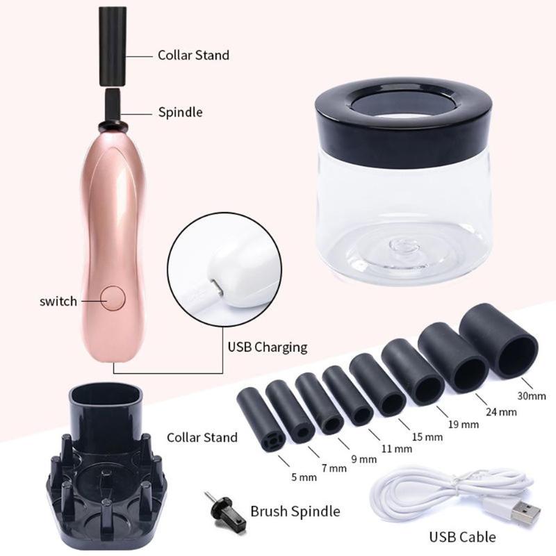 Electric Cleaning and Disinfecting Makeup Brush Washer